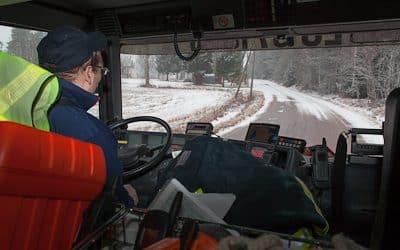 Lumisade yllätti laskiaisriehavieraat