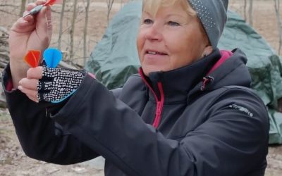 Kyläyhdistyksen hallituksen tyhy-hetki toteutui laavulla