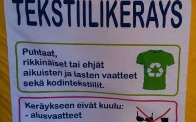 Vihtijärvellä vietetään Kestävän kehityksen viikkoa monipuolisesti – korjaa vanhaa, lainaa, palauta ja kierrätä!