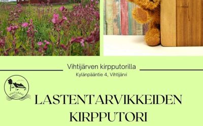 Kirpputorilla tapahtuu heinäkuussa!