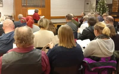 Kappelissa laulettiin joululauluja perjantaina